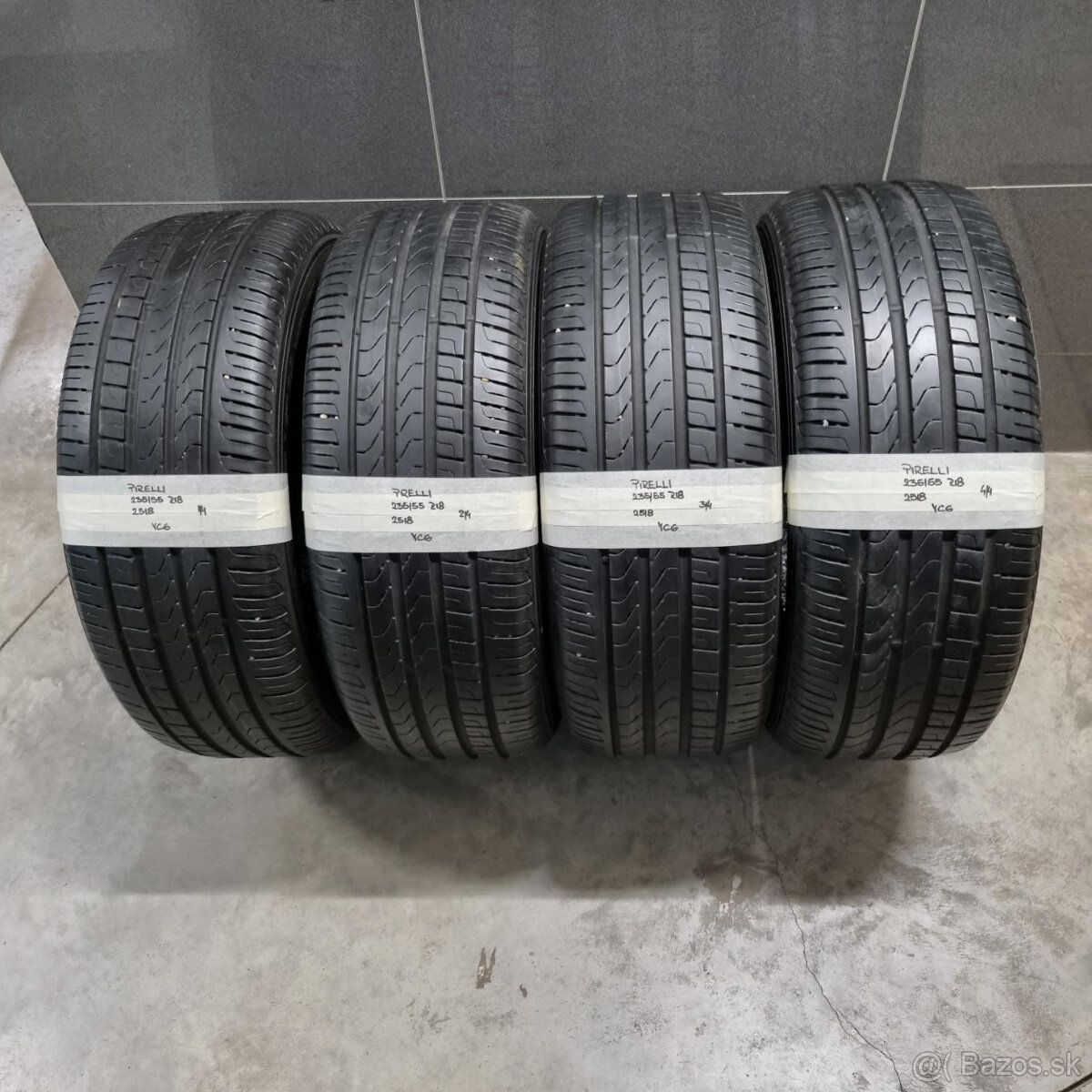 Letné pneumatiky 235/55 R18 PIRELLI DOT2518