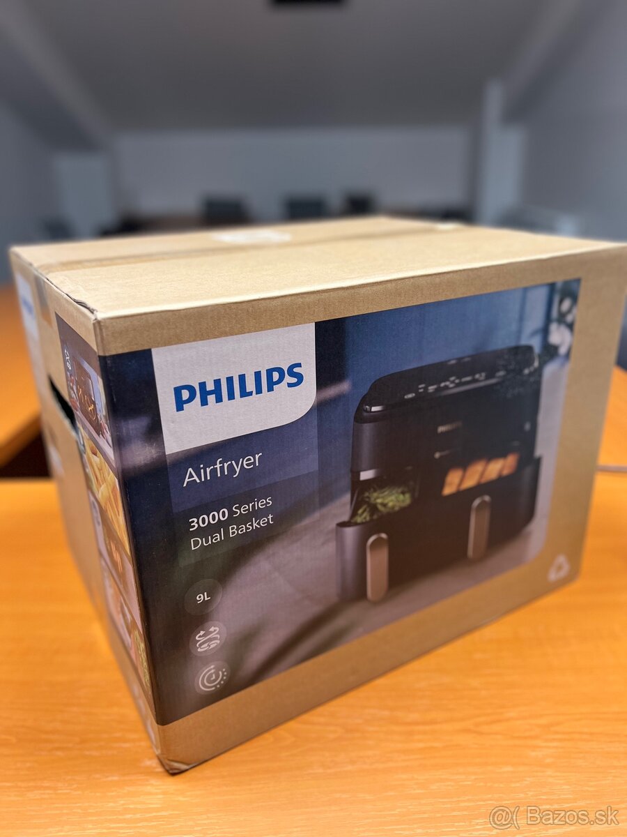 Teplovzdušná fritéza Philips 3000 Series Airfryer Dual baske