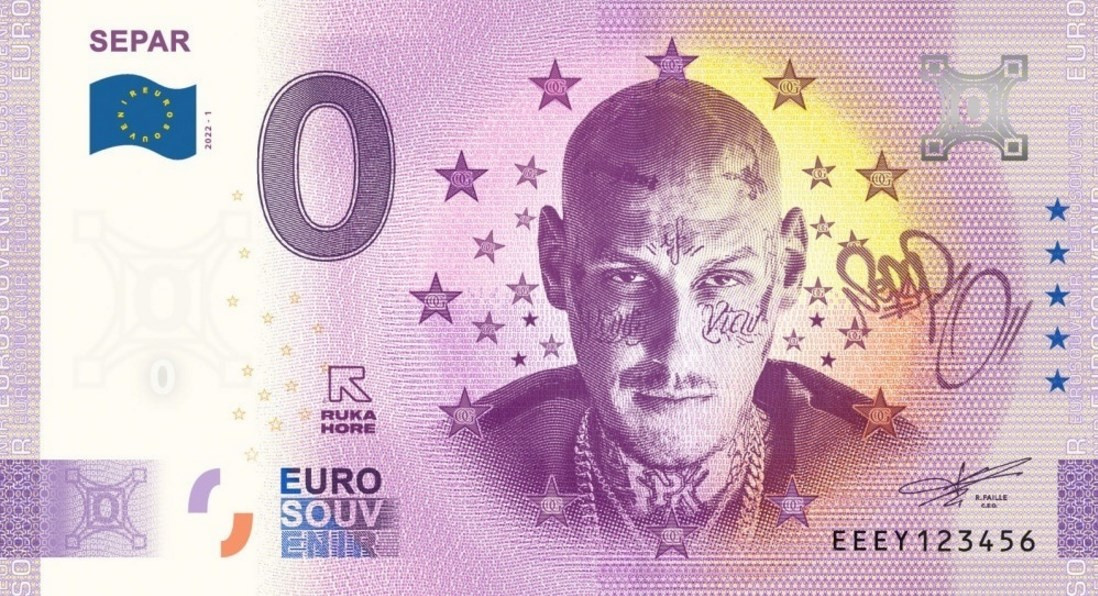 0 euro souvenir SEPAR 2022