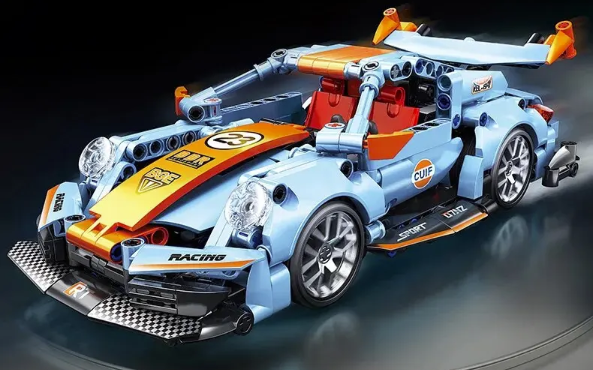 2x Stavebnica lego Porsche