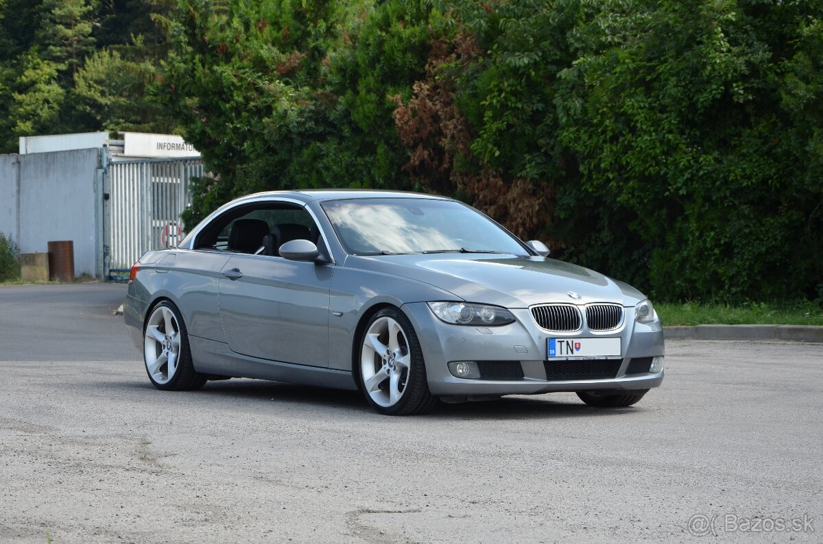 BMW E93 kabriolet 3.0 benzín 160kW, r.v. 2008, zadný náhon