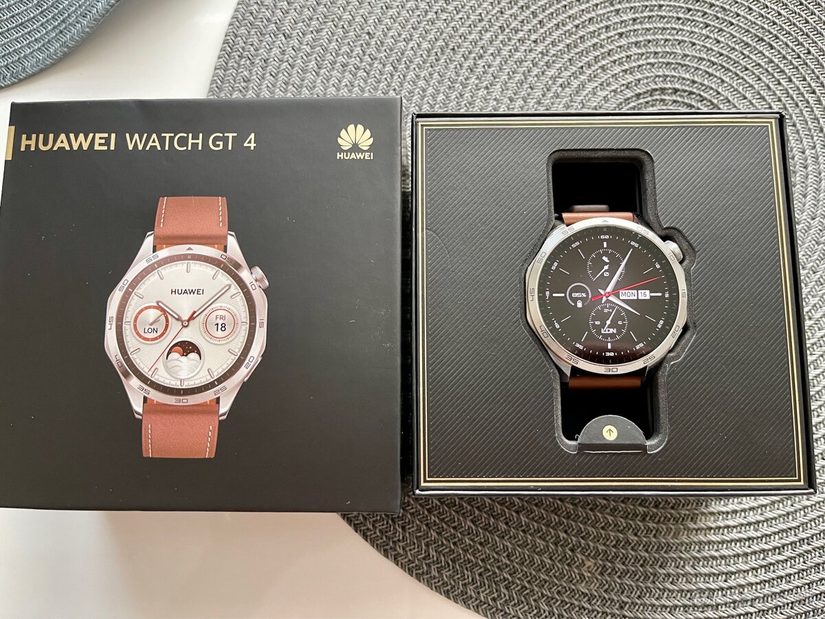 Huawei Watch GT 4 Brown Leather