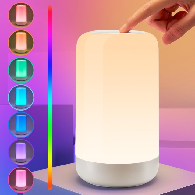 SMART dotyk. farebná lampa . S WIfi APP