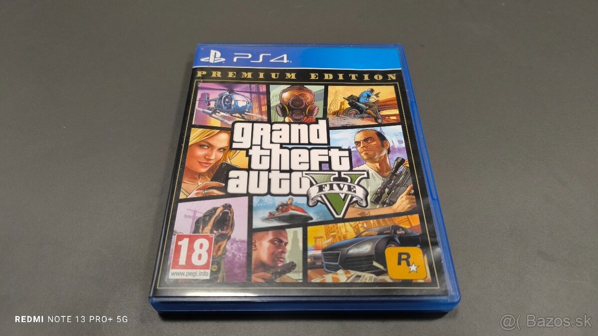 GTA 5 Premium Edition na Playstation 4 a Playstation 5