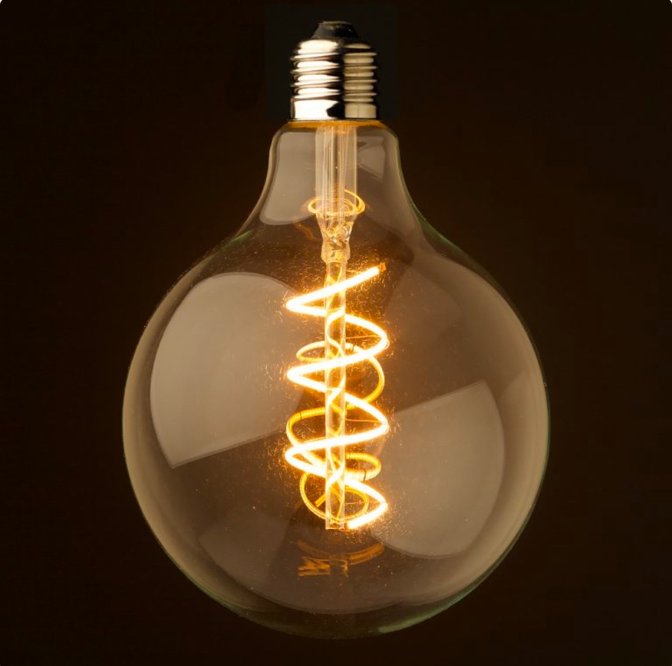 Designová žiarovka ako “Edison”