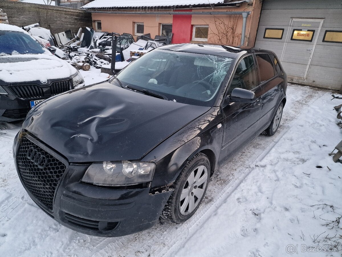 Rozpredam Audi A3 8P sportback 2005 1,9tdi