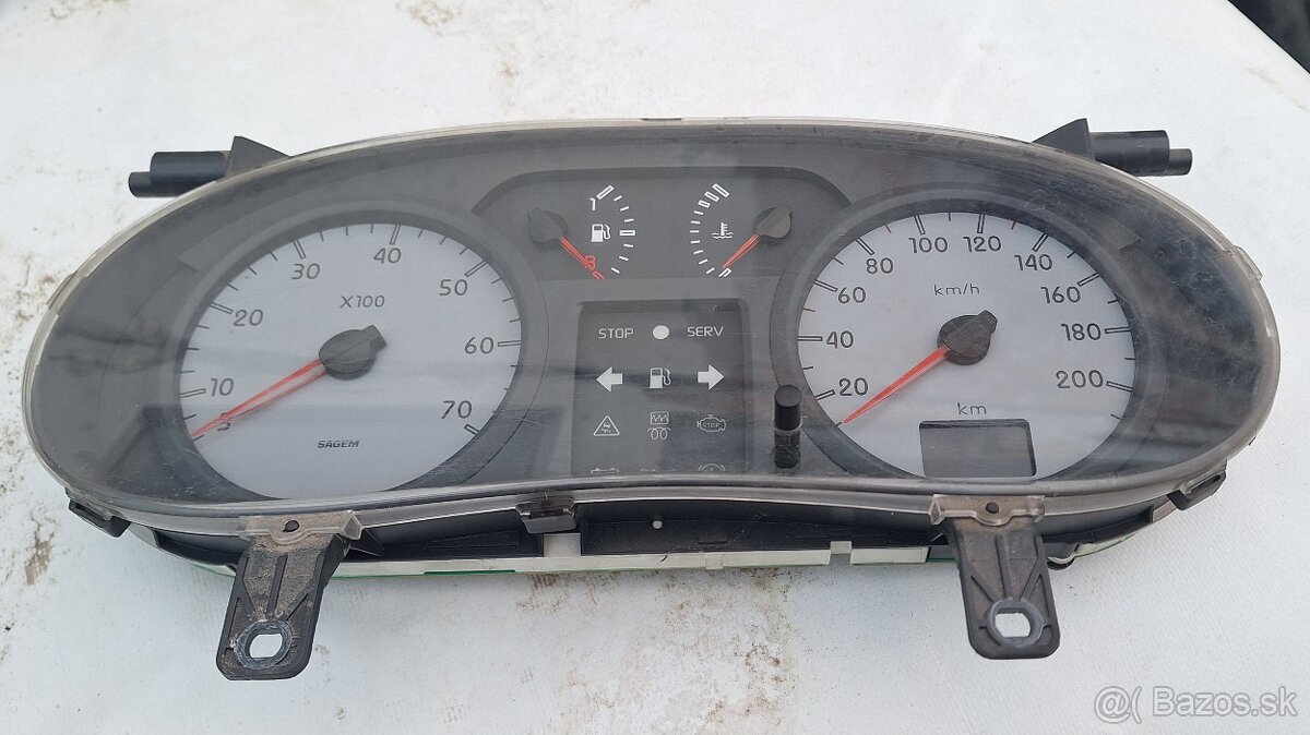 Renault kango tachometer