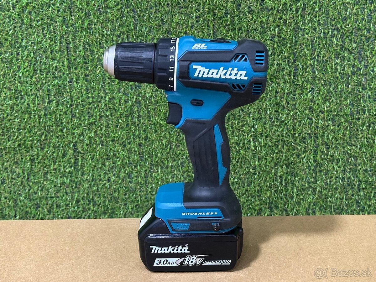 Makita DDF485 Aku bezuhlíkový skrutkovač Li-ion LXT 18V,