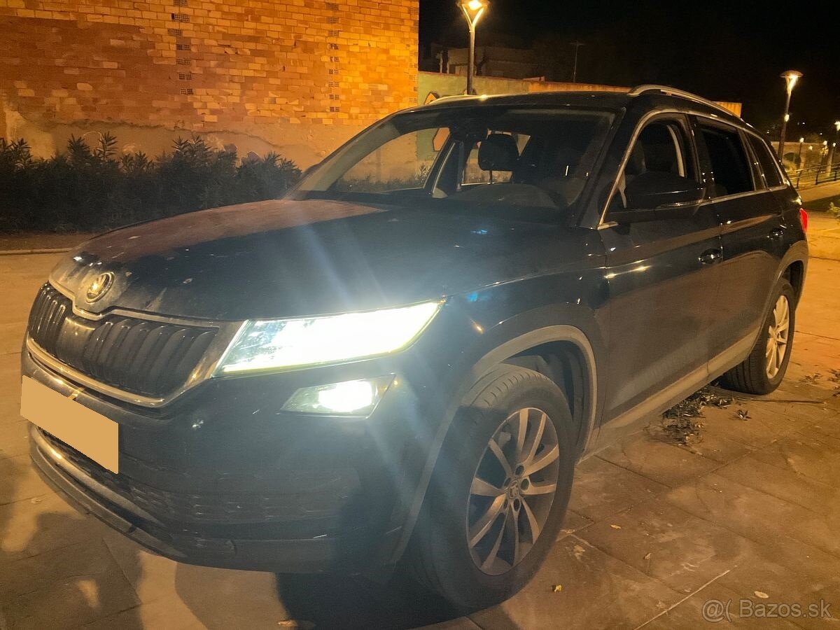 Škoda Kodiaq 2018, 2.0TDi 110kW, DSG, 5-miestny, odpočet DPH