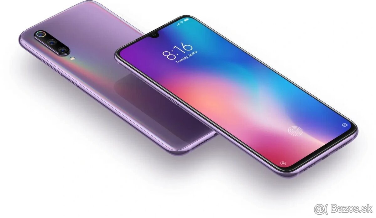 Xiaomi Mi 9 LTE 128 GB fialový