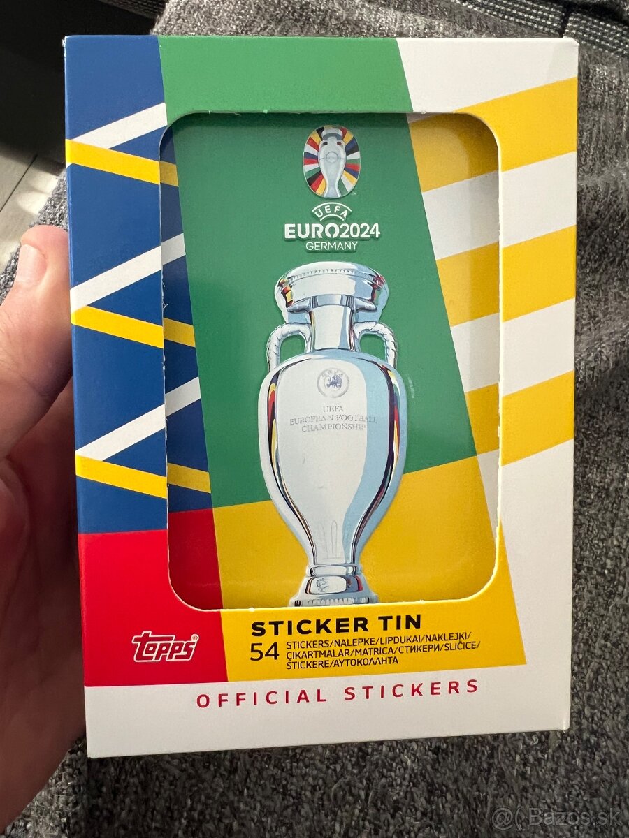 Euro 2024 Sticker samolepky