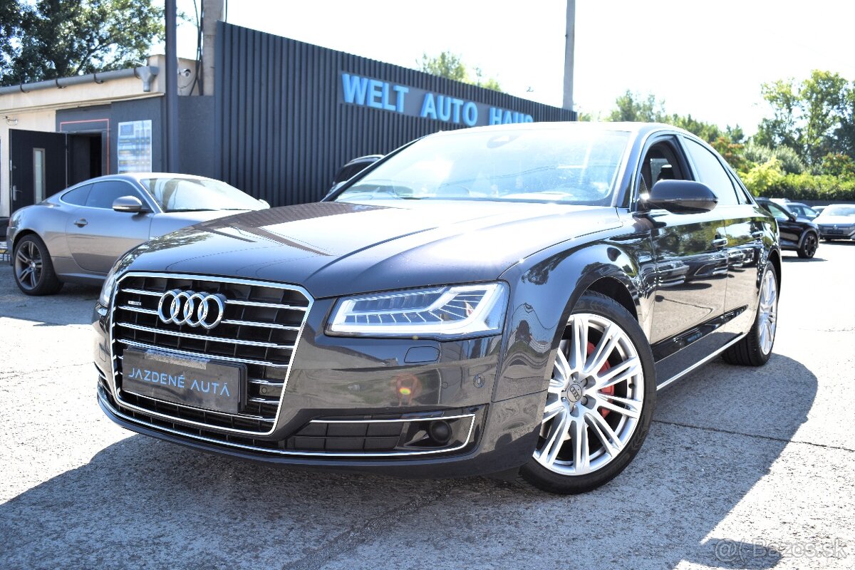 Audi A8 3.0 TDI V6 DPF clean diesel quattro tiptronic