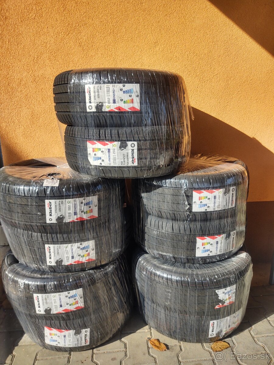 CISTO NOVE LETNE  225/55 R16 95V Kleber Dynaxer HP4 znizena