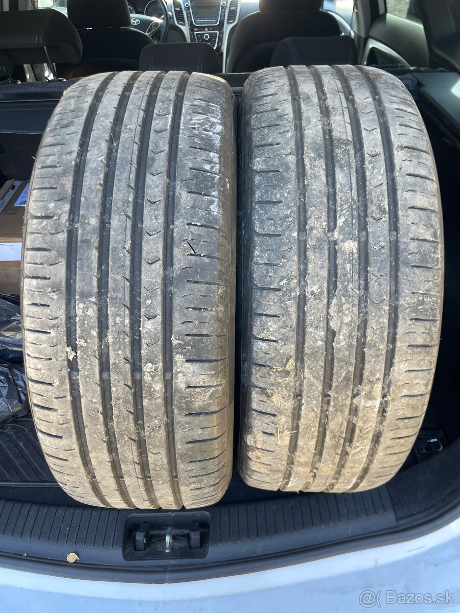 2x letné pneu 205/55 r16 Continental