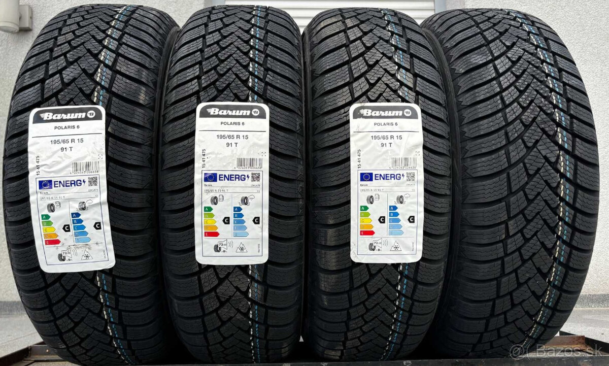 Zimné pneumatiky 195/65 R15 Barum DOT2023/2024