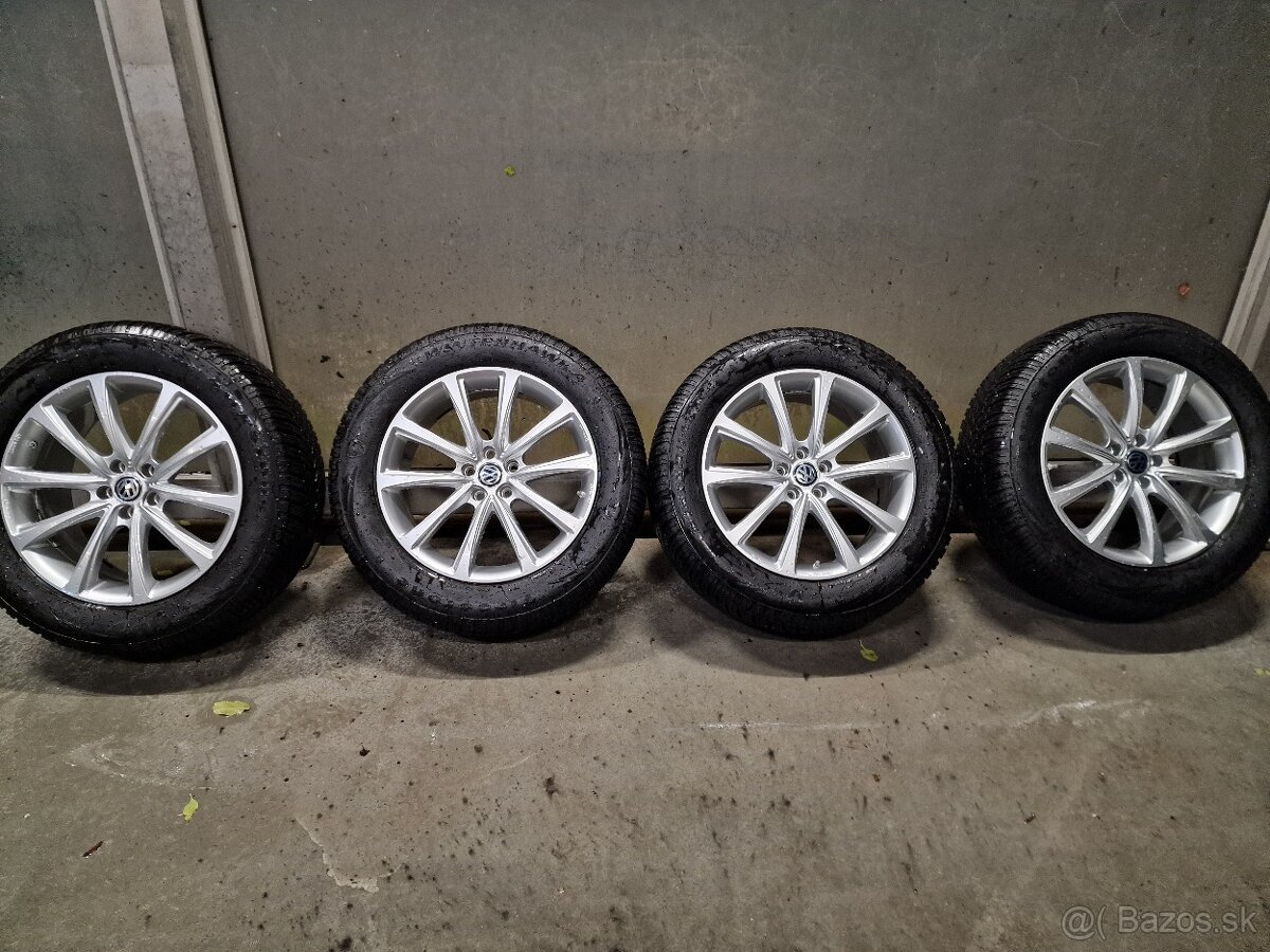 VW 5x112 R19 zimne pneu 255/55R19