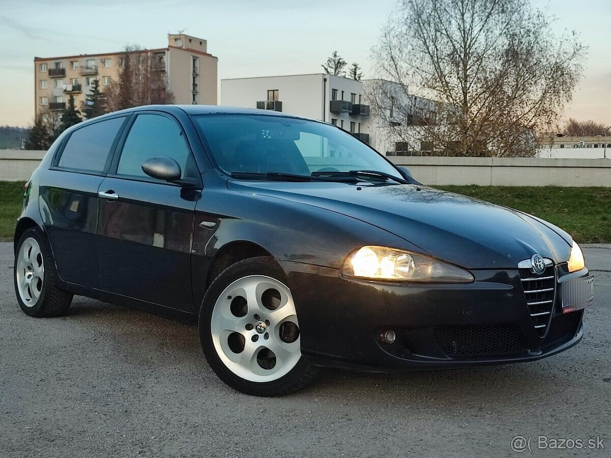 Alfa Romeo 147  1.9jtd 110kw  Manuál 6-rychlostný  Rok 2005