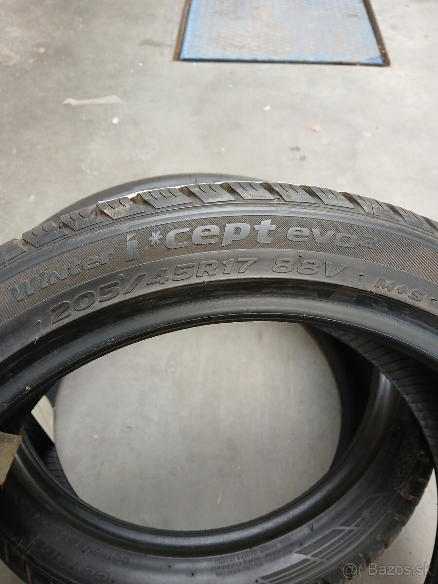 Zimné pneumatiky 205/45R17 88V