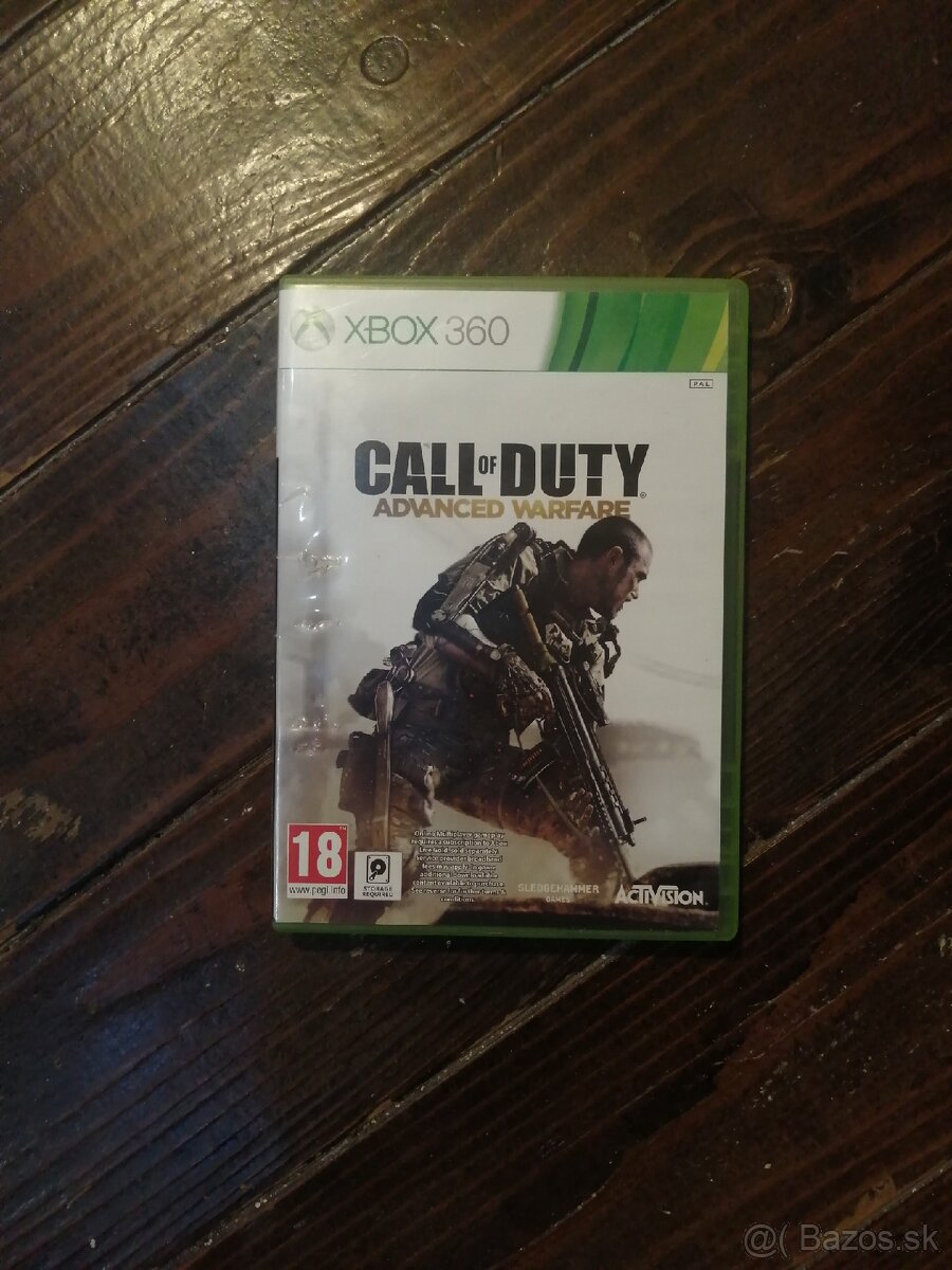 Xbox 360 call of duty advanced warfare CD