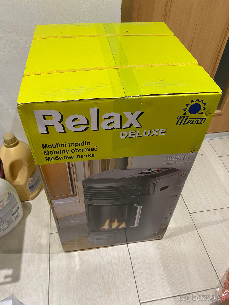 Predám plynový ohrievač Relax deLuxe, nový, nepoužitý.