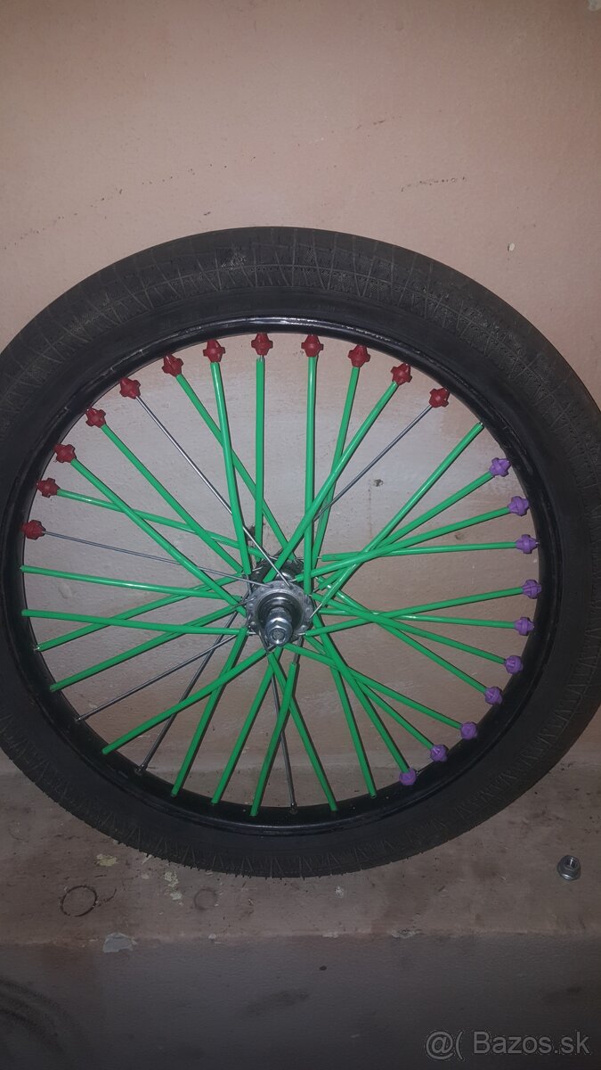 predne koleso 20" + plast