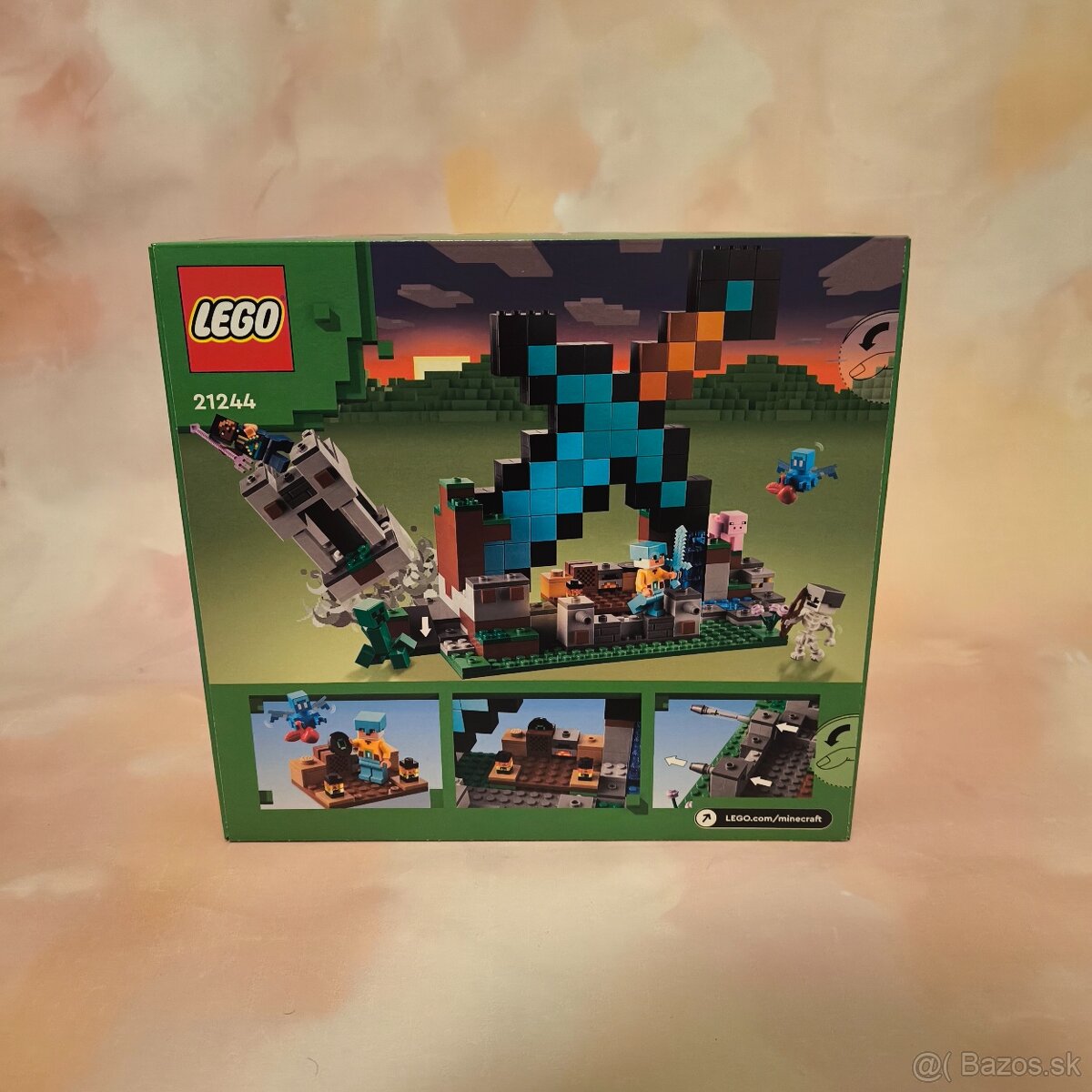 LEGO MINECRAFT Rytierska základňa