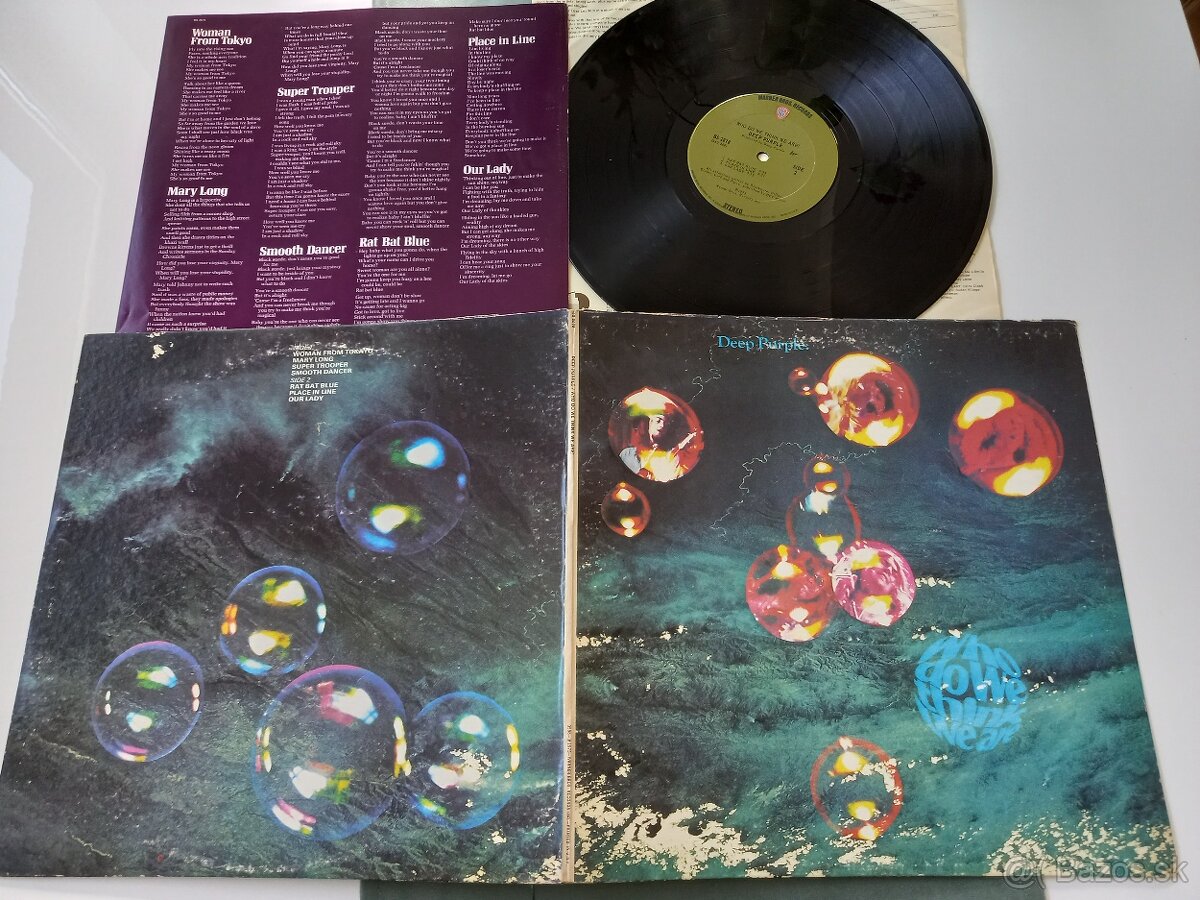 DEEP PURPLE  „Who Do We Think We Are“  /WB 1973/ rozkl. obal