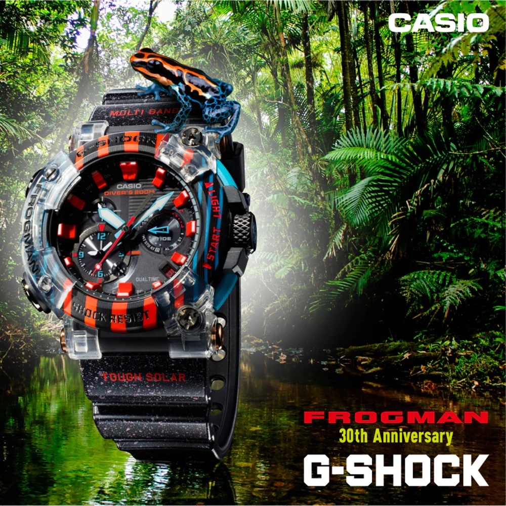 Casio GWF-A1000APF-1AER 30TH Anniversary Poison Dart Frog