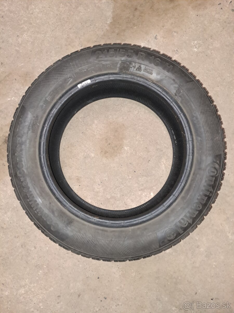 Zimné pneumatiky Continental 215/55 r16