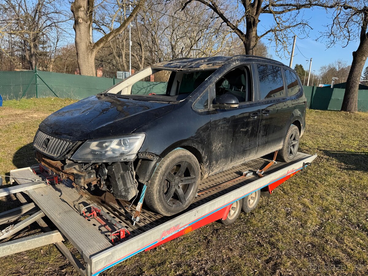 Náhradné diely- Seat Alhambra 2.0tdi 125kw rok 2011 manual