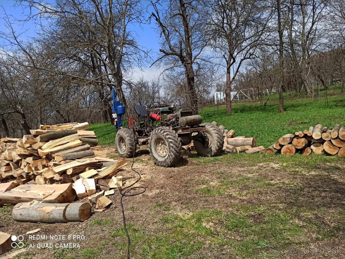 Traktor domácej výroby 4x4