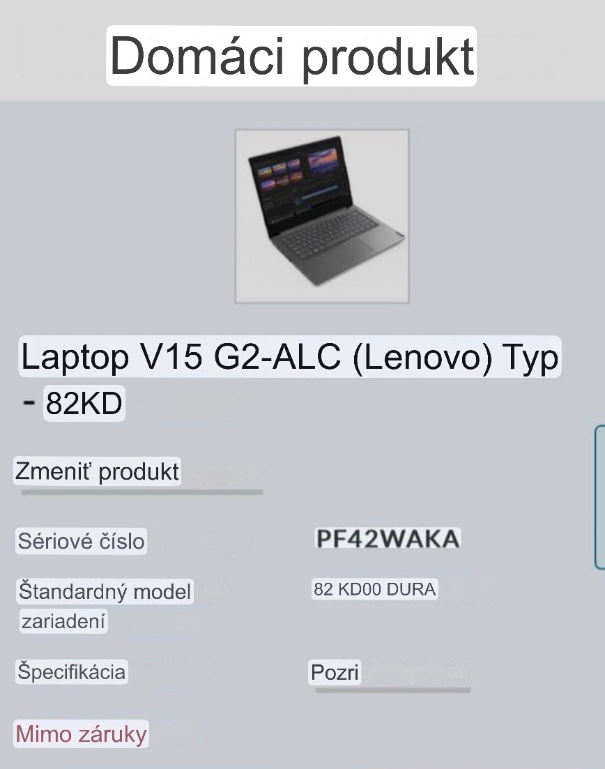 Notebook Lenovo