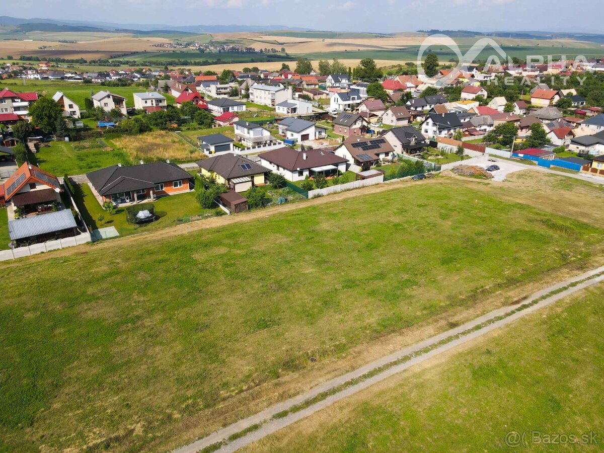 Pozemok vhodný na výstavbu RD, Spišské Tomášovce, okr. Spišs