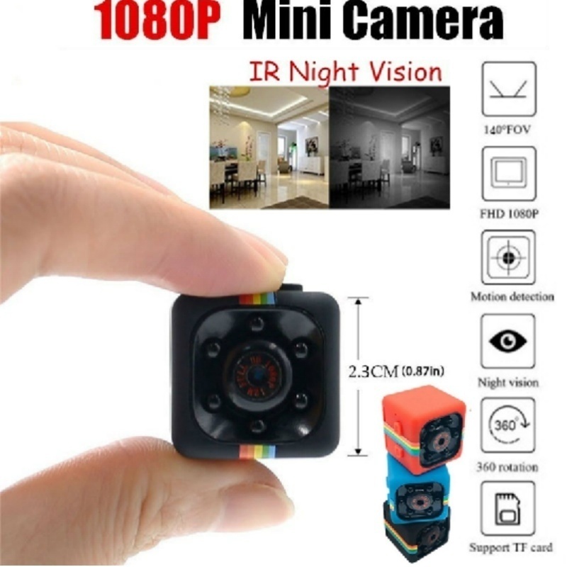 Mini kamera Full HD 1080P COP CAM čierna