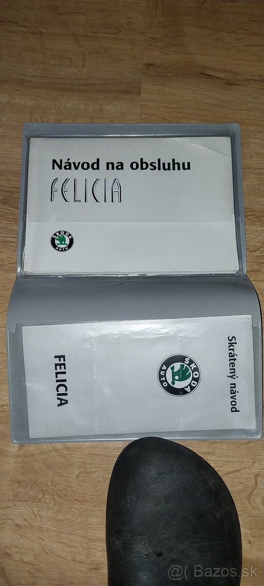 Škoda Felícia návod na obsluhu