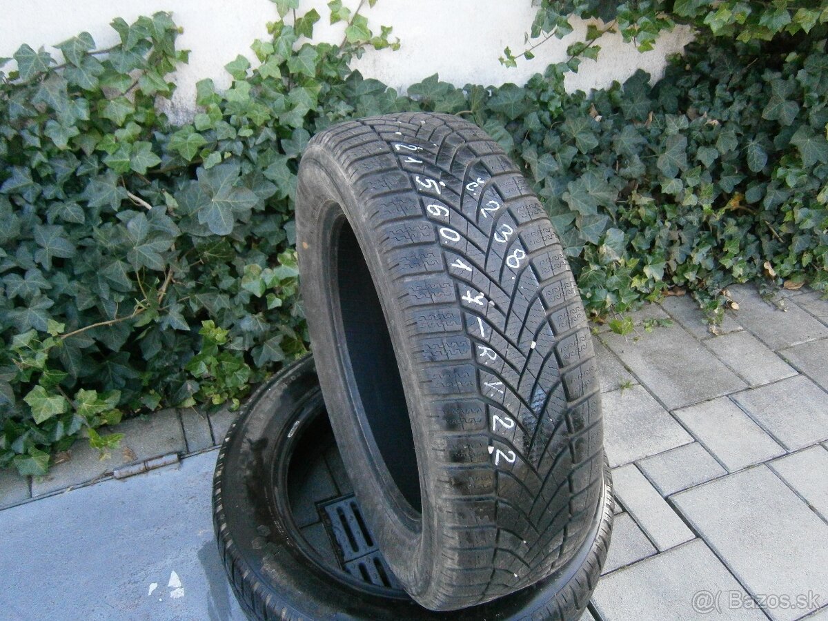 Predám 2x zimné pneu Falken 215/60 R17 100VXL