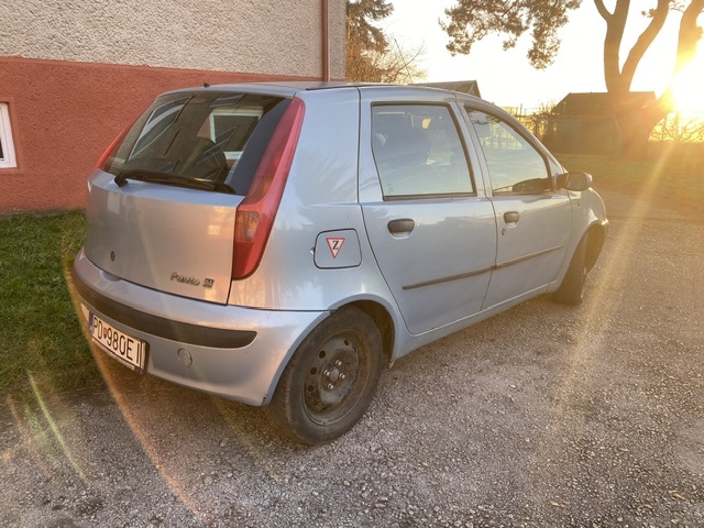 Predám Fiat Punto 1.9jtd 59kw