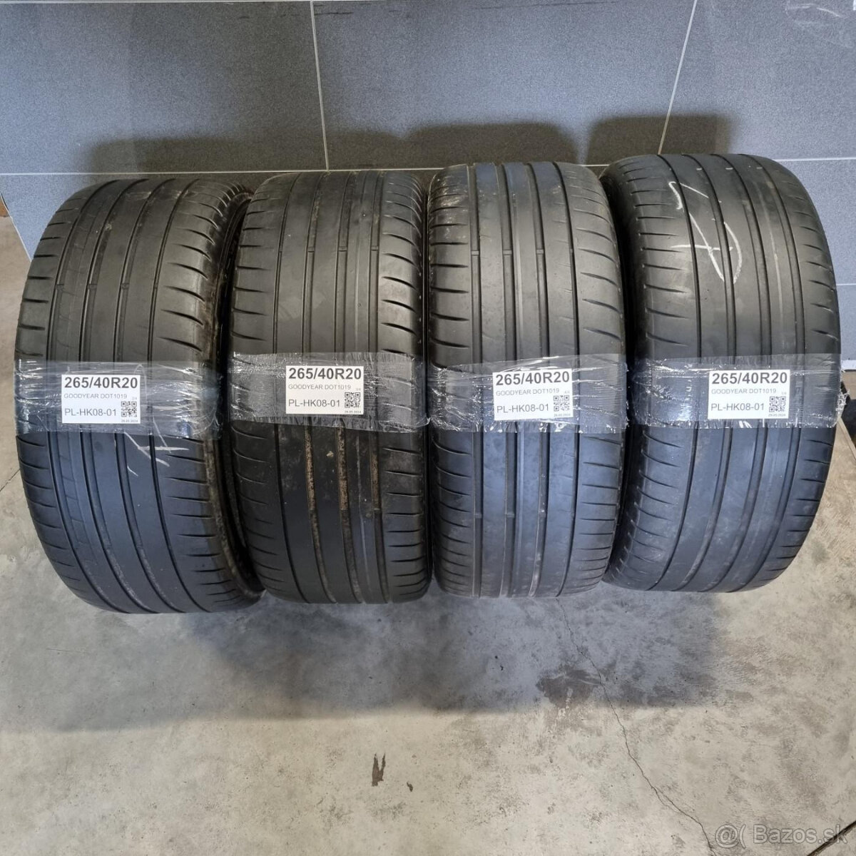 Letné pneumatiky 265/40 R20 GOODYEAR DOT1019