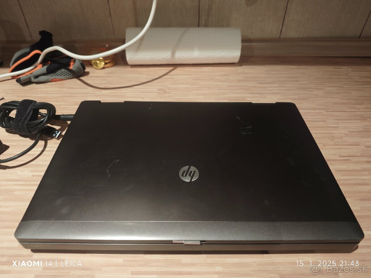 HP 6570b I5- 3gen bez batérie