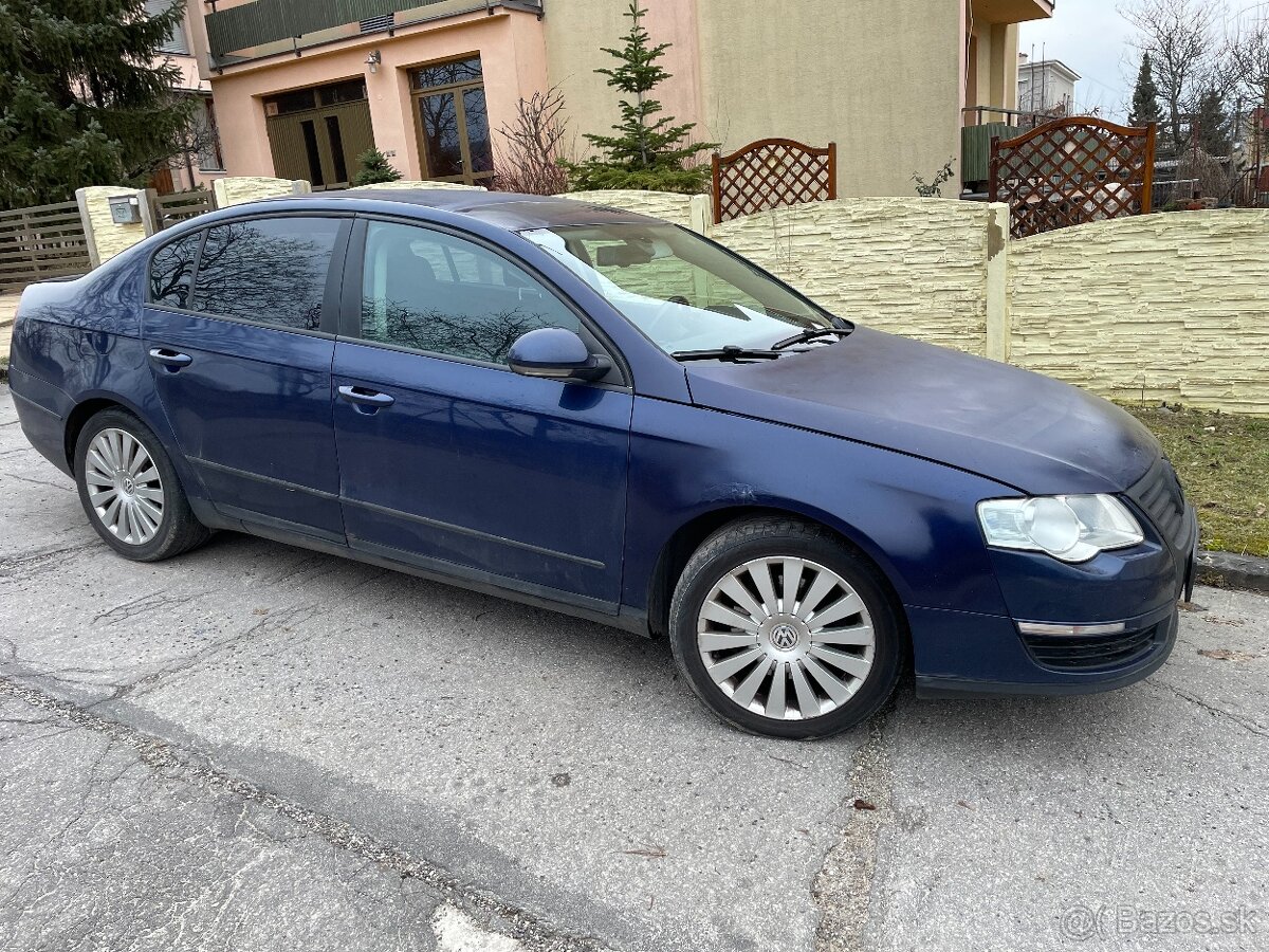 VW Passat B6, 1.9 TDI, manuál