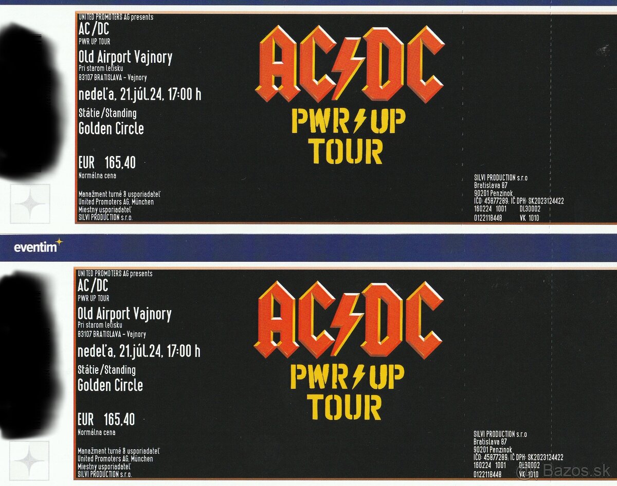 ACDC koncert v Bratislave