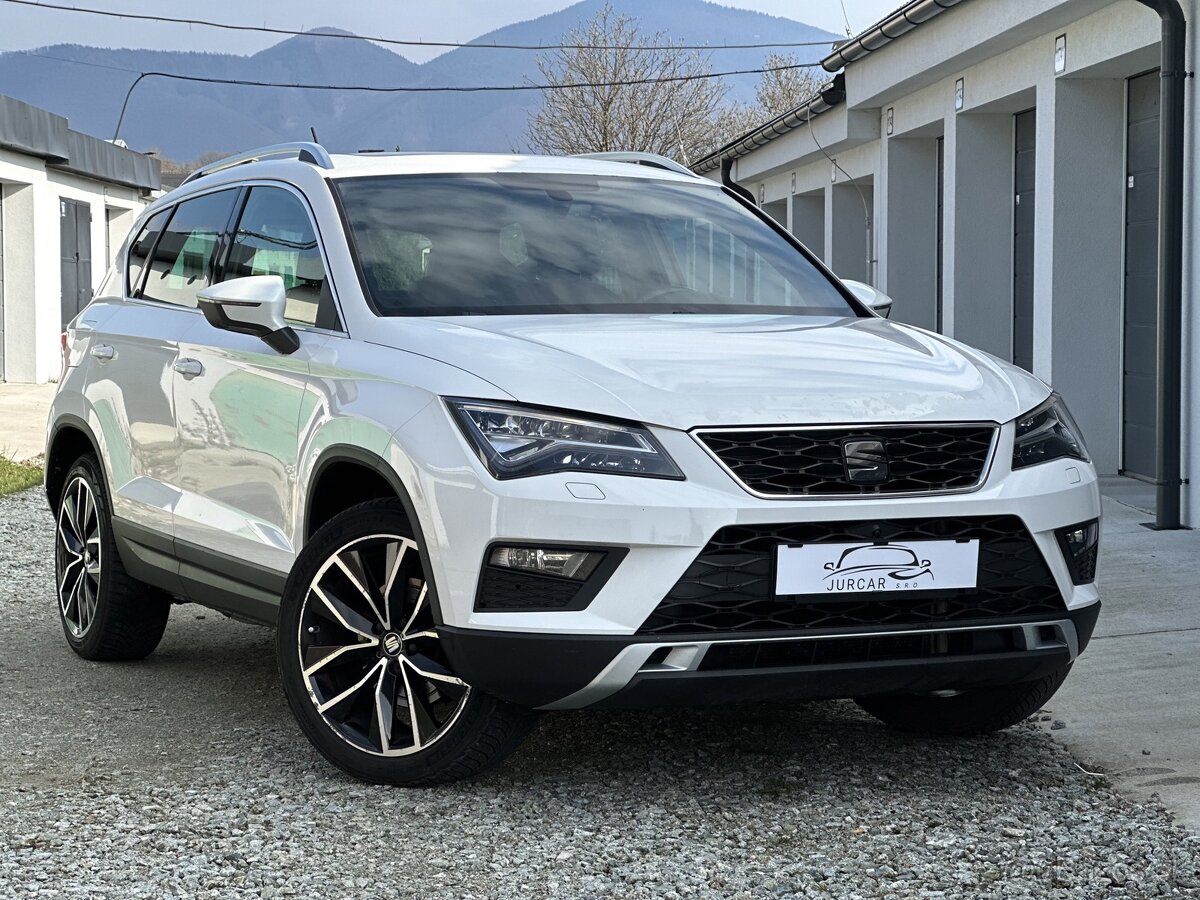 Seat Ateca 2.0TDI 110kw 4x4, LED, ACC, ŤAŽNÉ, 360° kamera