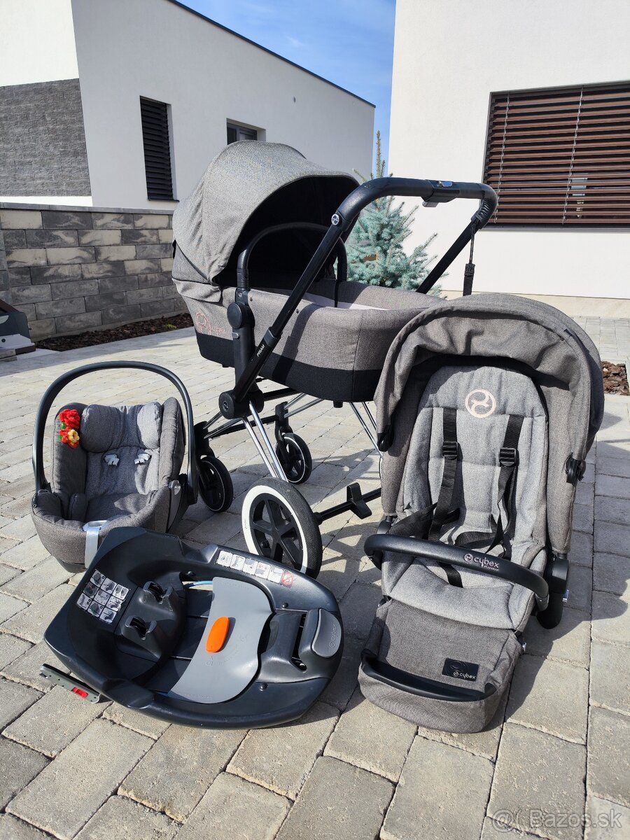 Cybex Priam All Terrain 2018 3-kombinácia + autozákladňa