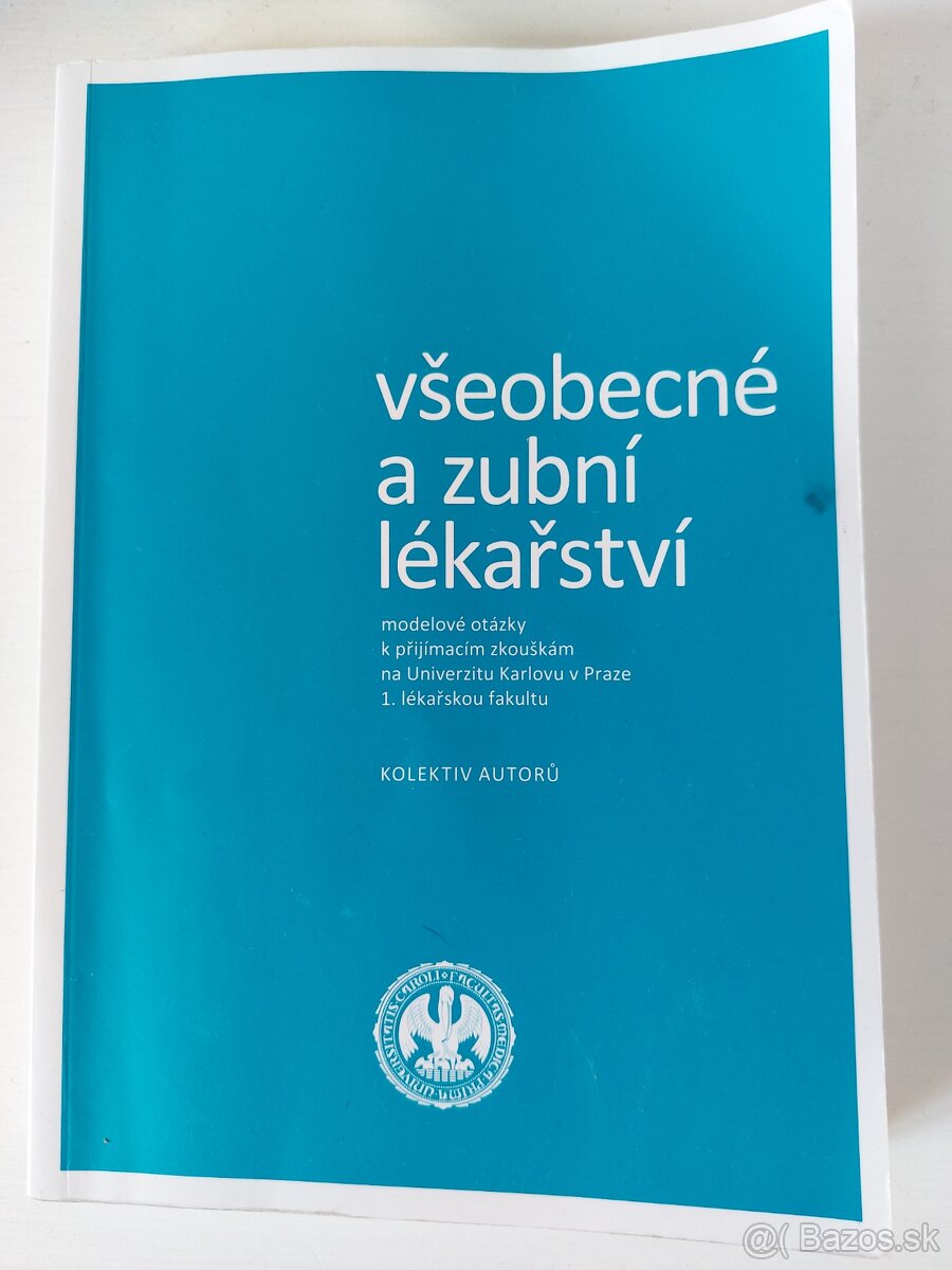 Modelové otázky na 1. Lékařskou fakultu Univerzity Karlovy