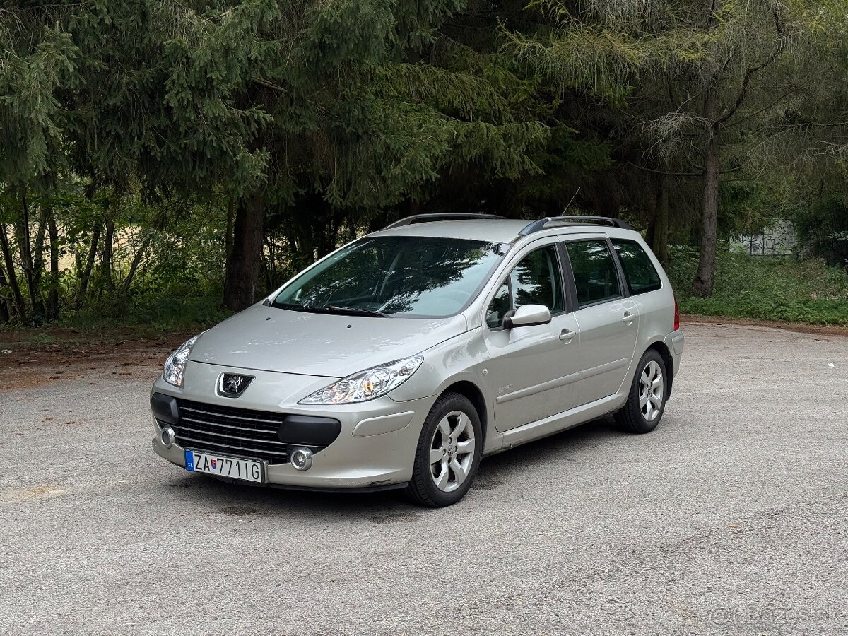 Peugeot 307 sw 1.6 HDi (66 kW), rok výroby 2007