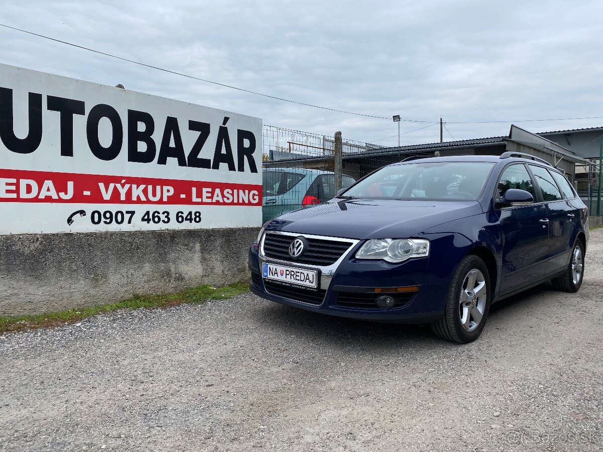 VW Passat Combi 1.9TDi 77kW, Rok výroby 2007, Klimatizácia