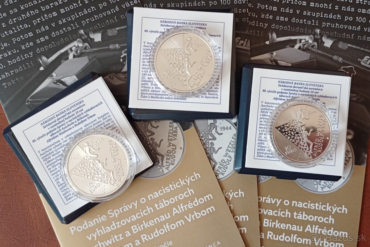 10 EUR správa o táboroch Auschwitz-Birkenau 2024 PROOF