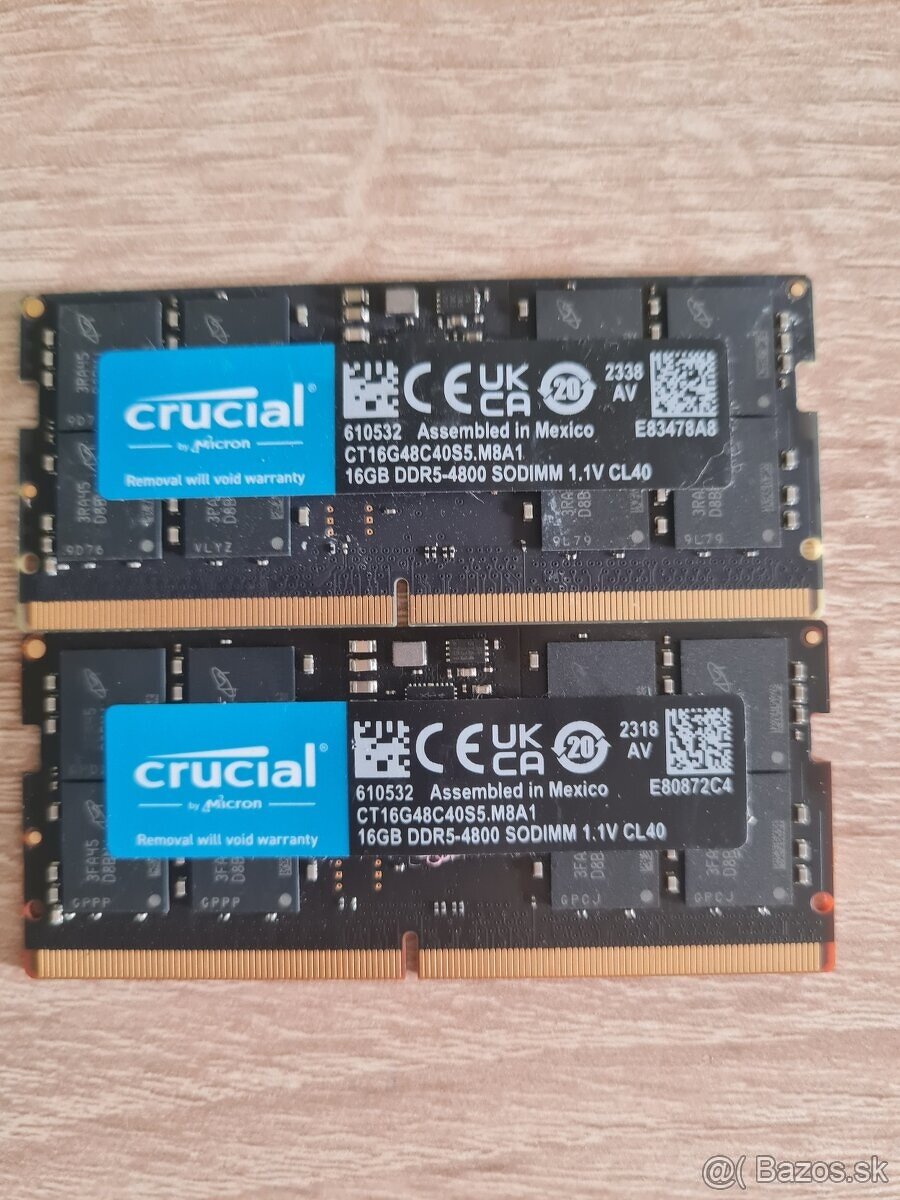 CRUCIAL set 2X DDR5 16GB (32GB)