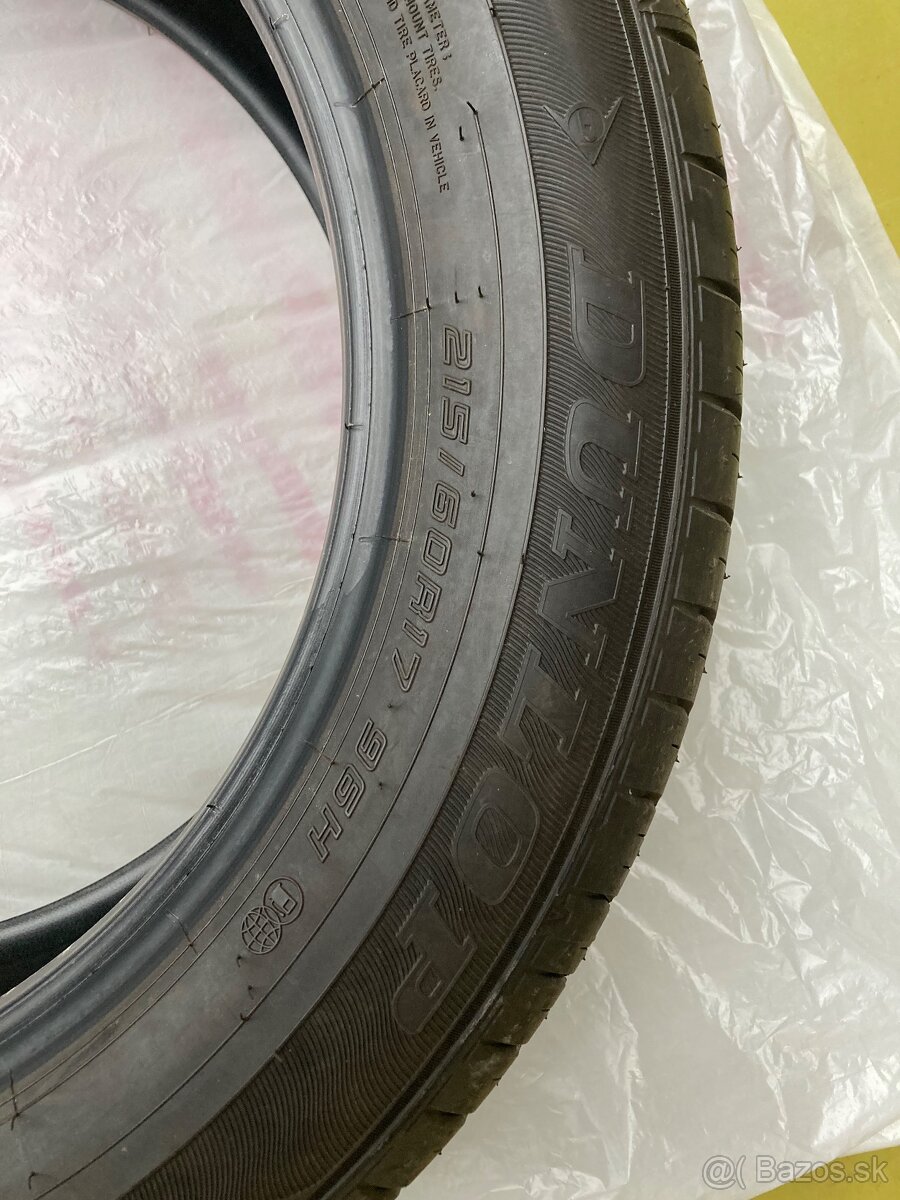 Letné pneumatiky Dunlop 215/60 R17 96H