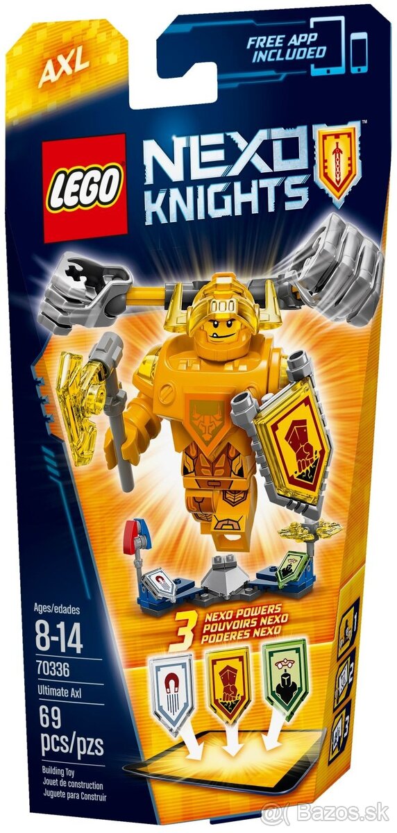 LEGO Nexo Knights 70336 Úžasný Axl